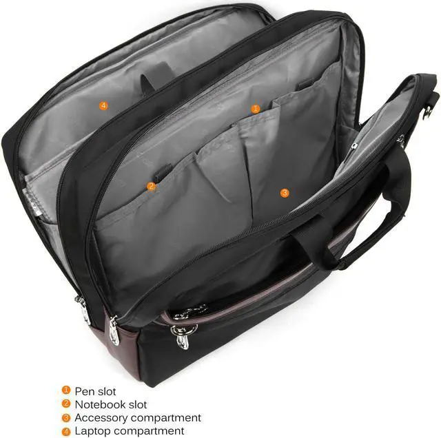 Alt view image 5 of 7 - Jansicotek 17.3 Convertible Backpack Shoulder Bag, Large Gaming Laptops Backpack, Water Resistant Suiltable for Traveling & Business ,  (CB-5506 Black)