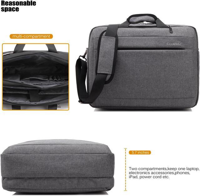 Beschoi Convertible Backpack Laptop Shoulder Bag Messenger Bag Multi-Functional  Business Briefcase Handbag Travel Rucksack Fits 15.6 Inch Laptop for  Men/Women - KENTFAITH