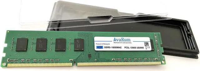 Alt view image 3 of 6 - AVARUM RAM Replacement with SK Hynix Memory ram 2X4Gb (8Gb Total) Hmt351U6Efr8C-Pb 4Gb Pc3-12800U Desktop Memory