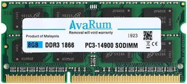 Alt view image 2 of 3 - 16GB Kit (2 x 8GB) DDR3L-1866 SODIMM 2Rx8 1.35V Memory for Fujitsu LifeBook AH552-SL by Avarum Ram