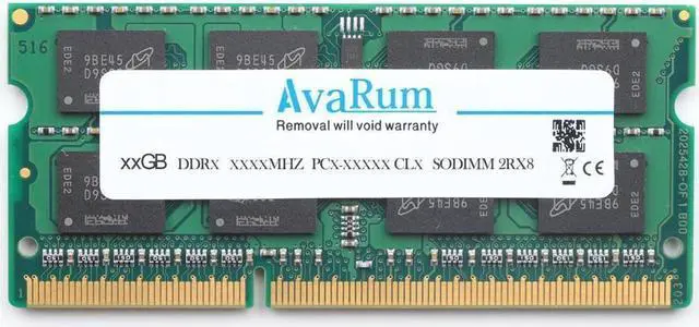 Main image of 32GB (2x16GB) Crucial CT16G4SFD832A DDR4 Laptop Memory, PC4-25600(3200), Non-ECC, Unbuffered SO-DIMM, CAS 22, 1.2Vby Avarum RAM