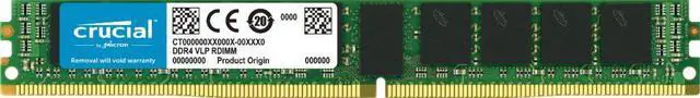 Main image of Crucial 16GB ECC Unbuffered DDR4 2666 (PC4 21300) Server Memory Model CT16G4XFD8266