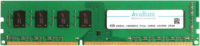 Main image of Avarum RAM equal to 4GB 240-Pin PC RAM DDR3L 1600 (PC3L 12800) Desktop Memory Model CT51264BD160B