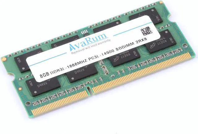 Alt view image 7 of 7 - Avarum RAM equal to 16GB (2 x 8GB) 204-Pin DDR3 SO-DIMM DDR3L 1866 (PC3L 14900) Notebook Memory Model CT2K102464BF186D