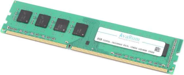 Alt view image 6 of 7 - Avarum RAM equal to 16GB (2 x 8GB) 240-Pin DDR3 SDRAM DDR3L 1600 (PC3L 12800) Desktop Memory Model CT2K102464BD160B