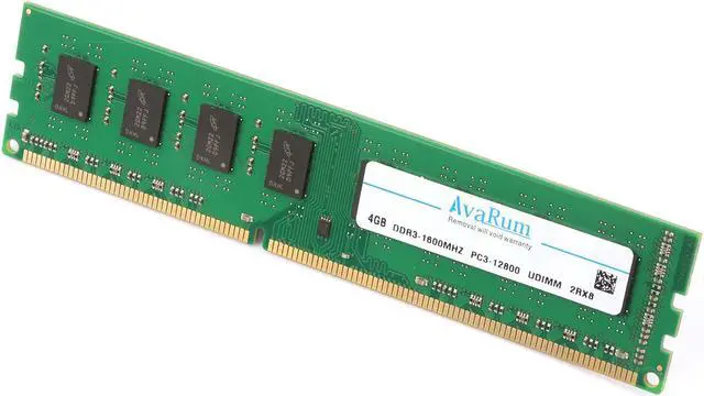 Alt view image 6 of 7 - Avarum RAM equal to 8GB (2 x 4GB) 240-Pin DDR3 SDRAM DDR3 1600 (PC3 12800) Desktop Memory