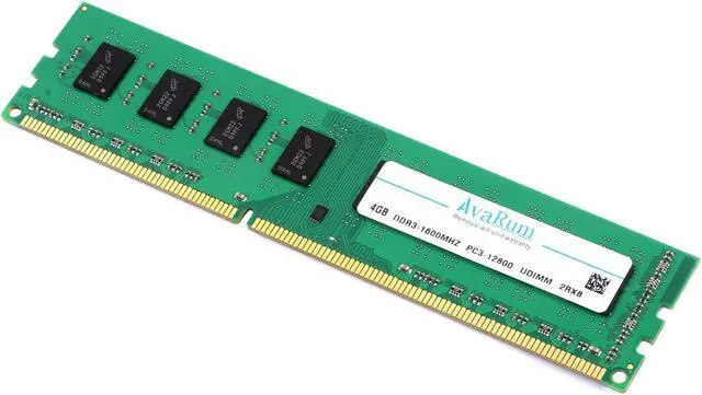 Alt view image 4 of 7 - Avarum RAM equal to 8GB (2 x 4GB) 240-Pin DDR3 SDRAM DDR3 1600 (PC3 12800) Desktop Memory