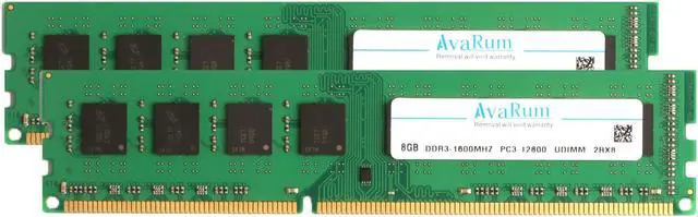 Main image of Avarum RAM equal to 16GB (2 x 8GB) DDR3 1600 (PC3 12800) Desktop Memory Model CT2KIT102464BA160B