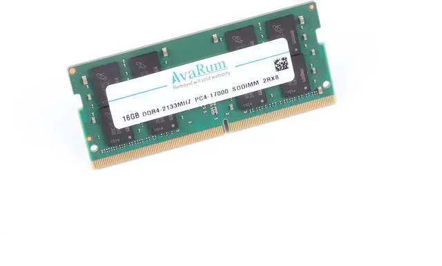 Alt view image 7 of 7 - Avarum RAM equal to 32GB (2 x 16GB) 260-Pin DDR4 SO-DIMM DDR4 2133 (PC4 17000) Laptop Memory Model CT2K16G4SFD8213