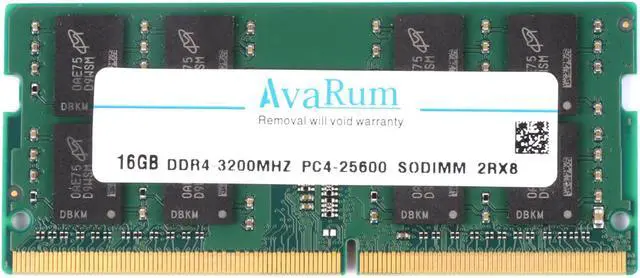 Main image of Avarum RAM equal to 16GB 260-Pin DDR4 SO-DIMM DDR4 3200 (PC4 25600) Laptop Memory Model CT16G4SFD832A