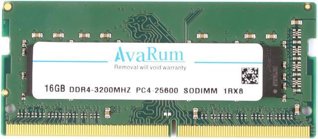 Crucial 16GB DDR4 3200 MT/s SODIMM 260-Pin Memory - CT16G4SFRA32A