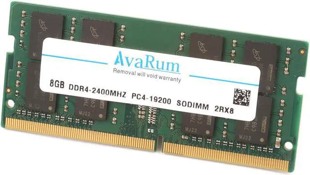 Alt view image 4 of 7 - Avarum RAM equal to 8GB Single DDR4 2400 MT/s (PC4-19200) SR x8 SODIMM 260-Pin for Mac - CT8G4S24AM