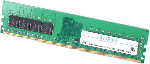 Alt view image 3 of 7 - Avarum RAM equal to 32GB (4 x 8GB) DDR4 2400MHz DRAM (Desktop Memory) CL17 1.2V SR DIMM (288-pin) CT4K8G4DFS824A