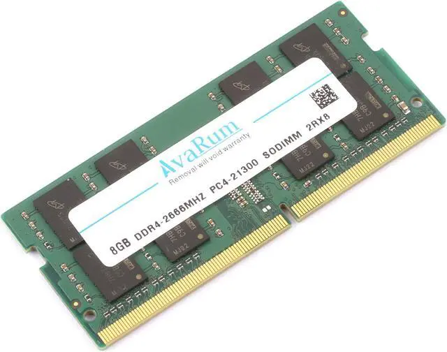 Alt view image 5 of 7 - Avarum RAM equal to 8GB 260-Pin DDR4 SO-DIMM DDR4 2666 (PC4 21300) Laptop Memory Model CT8G4SFRA266