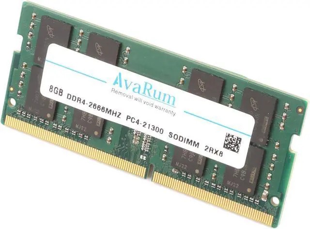 Alt view image 3 of 7 - Avarum RAM equal to 8GB 260-Pin DDR4 SO-DIMM DDR4 2666 (PC4 21300) Notebook Memory Model CT8G4SFS8266