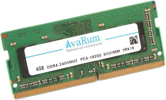 Alt view image 5 of 7 - Avarum RAM equal to 8GB Kit (2x4GB) DDR4-2400 SODIMM CT2K4G4SFS624A