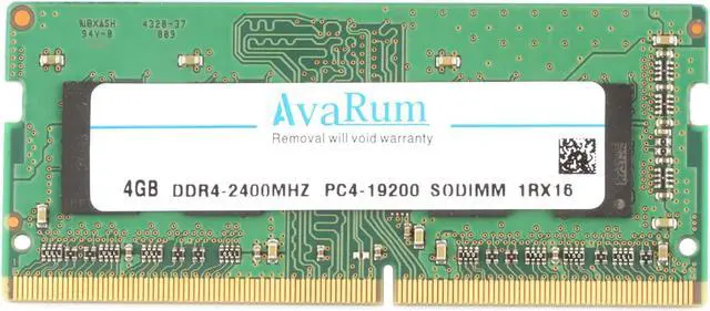 Alt view image 2 of 7 - Avarum RAM equal to 8GB Kit (2x4GB) DDR4-2400 SODIMM CT2K4G4SFS624A