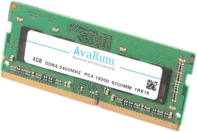 Alt view image 7 of 7 - Avarum RAM equal to 8GB Kit (2x4GB) DDR4-2400 SODIMM CT2K4G4SFS624A