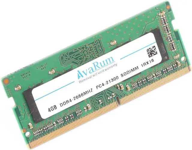 Alt view image 2 of 7 - Avarum RAM equal to 8GB Kit (4GBx2) DDR4 2666 MT/s (PC4-21300) CL19 x8 SODIMM 260-Pin Memory - CT2K4G4SFS8266