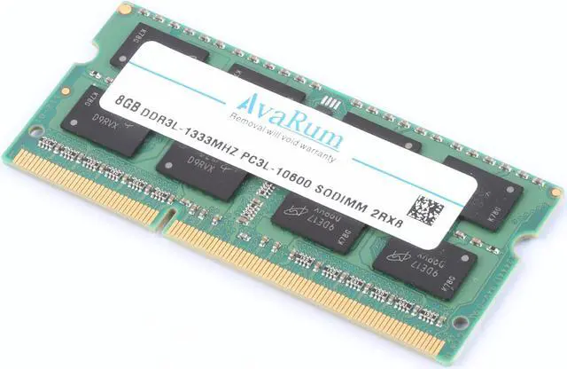Alt view image 2 of 7 - Avarum RAM equal to 16GB (2 x 8GB) 204-Pin DDR3 SO-DIMM DDR3 1333 (PC3 10600) Memory  Model CT2K102464BF1339
