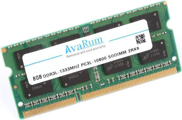 Alt view image 6 of 7 - Avarum RAM equal to 16GB (2 x 8GB) 204-Pin DDR3 SO-DIMM DDR3 1333 (PC3 10600) Memory  Model CT2K102464BF1339