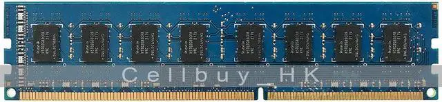 Alt view image 2 of 3 - Hynix 8GB 2X4GB 2RX8 PC3-10600 DDR3-1333MHz Non-Ecc 240pin Dimm Desktop Memory