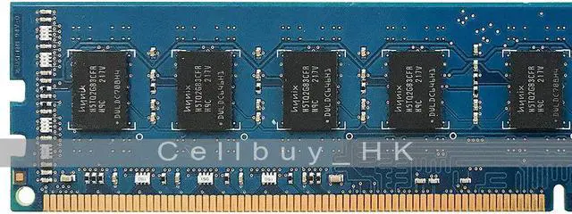 Alt view image 3 of 3 - Hynix 8GB 2X4GB 2RX8 PC3-10600 DDR3-1333MHz Non-Ecc 240pin Dimm Desktop Memory