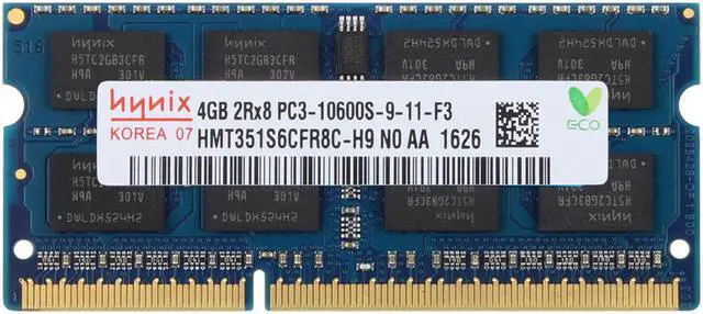 Alt view image 2 of 3 - Hynix 16GB 4X 4GB PC3-10600 DDR3 1333mhz 204PIN SODIMM Laptop Memory