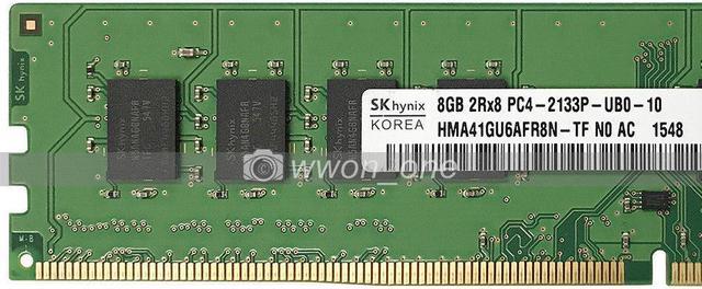 1 Pcs For SK Hynix RAM 16G 16GB 2RX8 PC4-2133P DDR4 2133 ECC REG Server  Memory