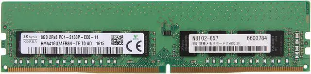 Hynix 8GB PC4-2133P DDR4 2133MHz 288Pin UDIMM Desktop Memory Low