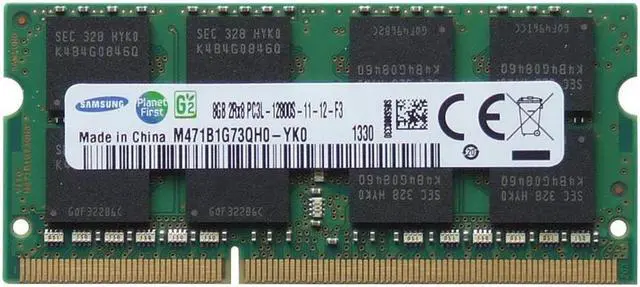 Main image of SAMSUNG M471B1G73Qh0-Yk0 8Gb (1X8Gb) Pc312800 Ddr31600Mhz Dual Rank Non Ecc Unbuffered Cl11 Sodimm Memory Module-M471B1G73Qh0-Yk0