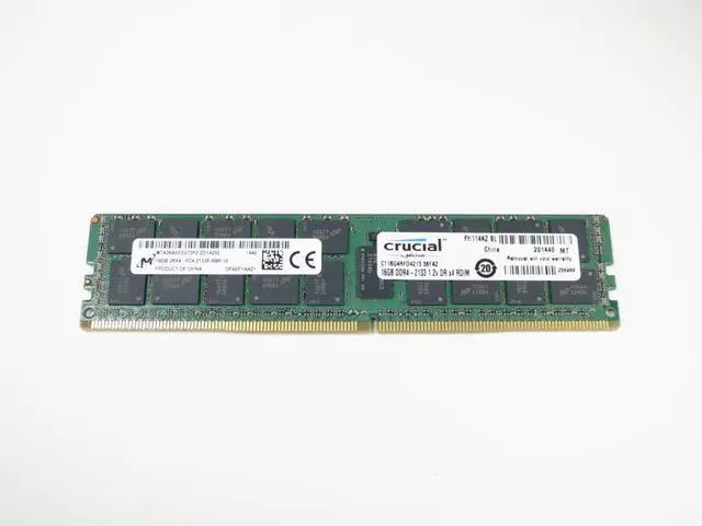 Alt view image 2 of 5 - For Dell SNP1R8CRC/16G A7945660 16 GB 288-Pin DDR4 ECC RDIMM Server Memory for PowerEdge C4130 by MICRON RAM