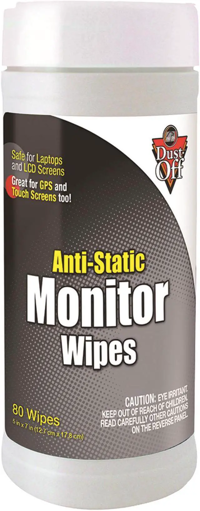 Alt view image 4 of 10 - Falcon DSCT Premoistened Monitor Cleaning Wipes  Cloth  6 x 6  80/Tub