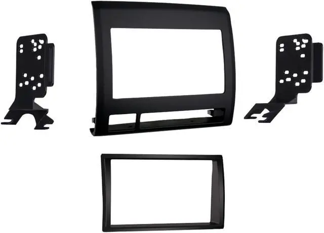 Alt view image 2 of 12 - Metra 95-8214TB METRA Vehicle Mount for Radio - ABS Plastic - Black