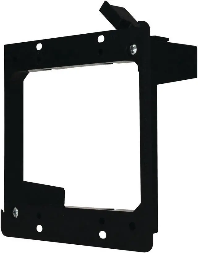 Alt view image 2 of 8 - Datacomm 60-0022-S Dual-Gang Low-Voltage Mounting Bracket