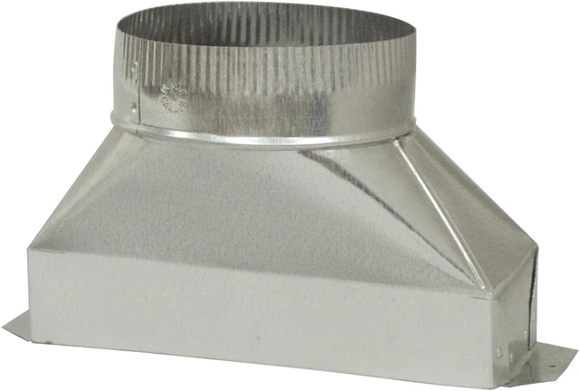 Alt view image 2 of 6 - Deflecto DGT36 Galvanized Round Transition (6")