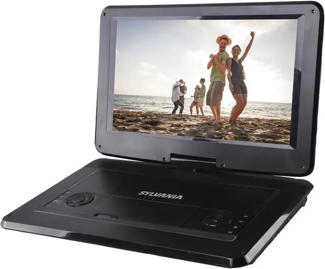 Alt view image 6 of 20 - Osram - SDVD1566 - SYLVANIA(R) SDVD1566 15.6 Swivel Screen Portable DVD & Media Player