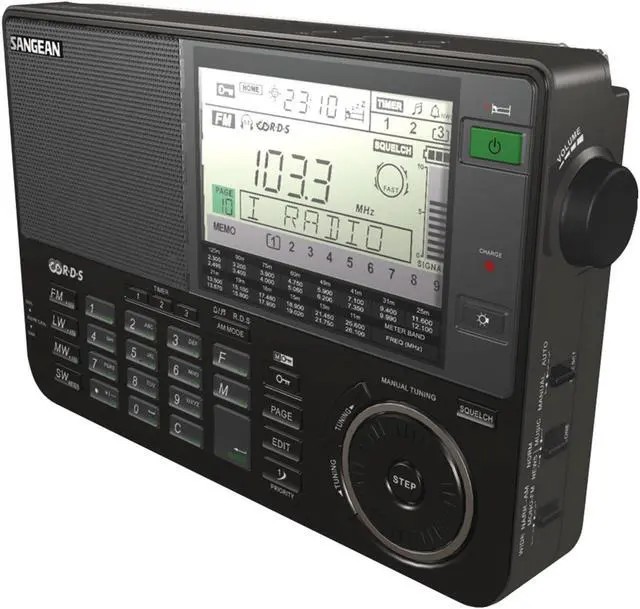 Alt view image 8 of 10 - Sangean ATS-909X BK Shortwave Portable Receiver
