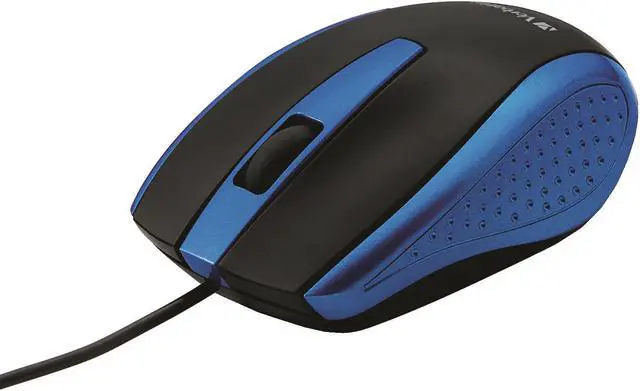 Alt view image 8 of 20 - Verbatim Mouse Optical Corded f/PCs & Macs Blue/Black 99743