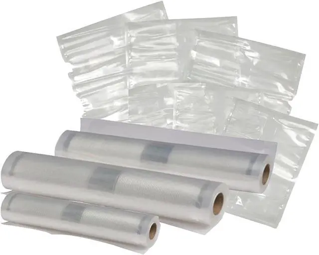 Alt view image 2 of 9 - Nesco Variety Pack of Vacuum Sealer Bags Vacuum Sealer Bag Variety Pack