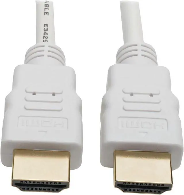 Alt view image 5 of 19 - Tripp Lite P568-016-WH High-Speed HDMI 4K Cable (M/M), White, 16 ft.