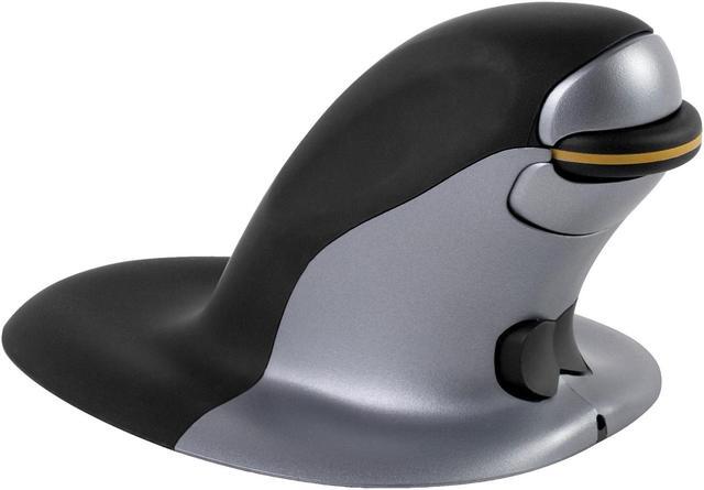 Alt view image 2 of 6 - Fellowes Penguin Ambidextrous Vertical Mouse - Wireless Medium