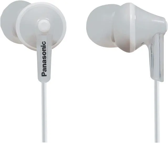 Alt view image 4 of 11 - Panasonic Rp-tcm125-w Tcm125 Earbuds With Remote & Microphone (White)