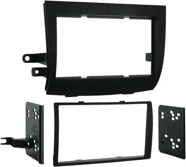 Alt view image 4 of 9 - METRA 95-8208 D-DIN DASH INSTALLATION KIT FOR 2004-2010 TOYOTA SIENNA VEHICLES
