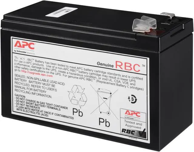 Alt view image 4 of 9 - Apc By Schneider Electric Replacement Battery Cartridge #154