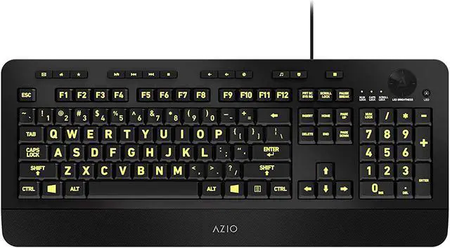 Main image of High Performance Gaming Keyboard and Mouse Combo, LED Rainbow Backlit USB Wired Computer Keyboard 104 Key, Spill-Resistant Design, Ergonomic Wrist Rest Keyboard Mouse Set for Windows PC Gamer - Black