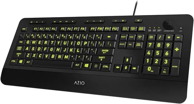 Alt view image 2 of 3 - High Performance Gaming Keyboard and Mouse Combo, LED Rainbow Backlit USB Wired Computer Keyboard 104 Key, Spill-Resistant Design, Ergonomic Wrist Rest Keyboard Mouse Set for Windows PC Gamer - Black