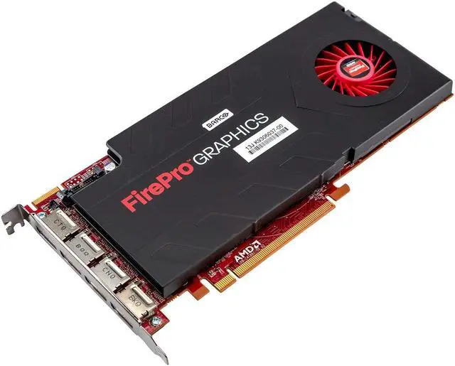 Alt view image 6 of 6 - Barco FirePro Graphic Card - 4 GB GDDR5 - PCI Express 3.0 x16 - Single Slot Space Required