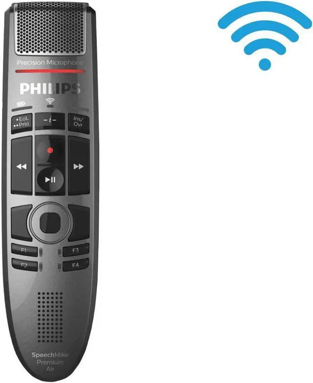 Alt view image 2 of 6 - Philips SpeechMike Premium Air (Push Button)