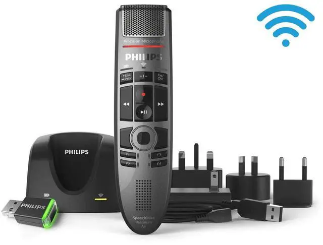 Alt view image 6 of 6 - Philips SpeechMike Premium Air (Push Button)